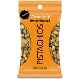 Wonderful No Shell Pistachios Honey Roasted 2.25oz