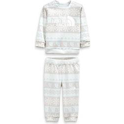 The North Face Infant Surgent Crew Set - Ice Blue Halfdome Fairisle Print (NF0A4CBS-2IL)