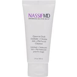 NassifMD Dermaceuticals Dawn to Dusk Exfoliate AM + PM Facial Cleanser 60ml