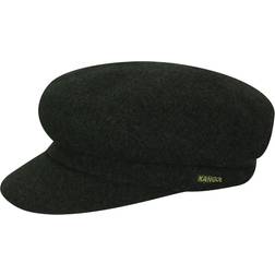 Kangol Berretto Newsboy Wool Enfield - Verde Scuro