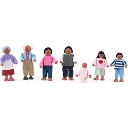 Kidkraft Doll Family of 7 African American