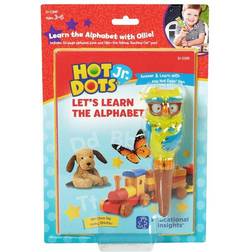 Educational Insights Hot Dots Jr. Let's Learn the Alphabet Interactive Book & Pen Set