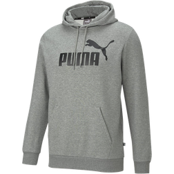 Puma Essentials Big Logo Hoodie - Medium Gray Heather