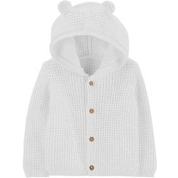 Carter's Strickjacke Kapuze mit Ohren - Natur