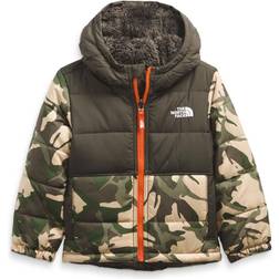 The North Face Toddler Reversible Mount Chimbo Full Zip Hooded Jacket - New Taupe Green Explorer Camo Print (NF0A5ABA-286)