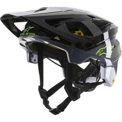 Alpinestars Casco Vector tech mips nero/bianco