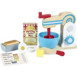 Melissa & Doug Wooden Make-A-Cake, Pretend Play Activity Set