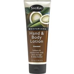 Shikai Moisturizing Hand & Body Lotion Coconut 8fl oz