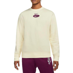 NIKE Sportswear Swoosh League Fleece Crew Sweatshirt - Coconut Milk