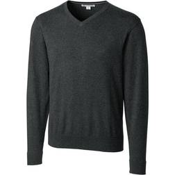 Cutter & Buck Lakemont V Neck Sweater - Charcoal Hth