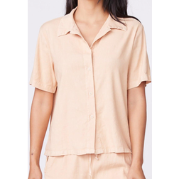 Monroe Linen Vacation Shirt - Desert Mist