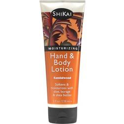 Shikai Moisturizing Hand & Body Lotion Sandlewood 8fl oz