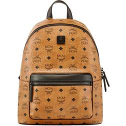 MCM Stark Backpack Small - Cognac