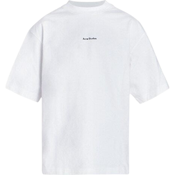 Acne Studios Extorr Stamp Logo T-shirt - Optic White