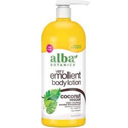 Alba Botanica Very Emollient Body Lotion Coconut Rescue 907g