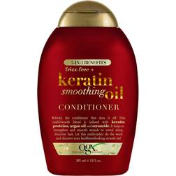 OGX 5-in-1 Benefits Frizz-Free + Keratin Smoothing Oil Conditioner 385ml