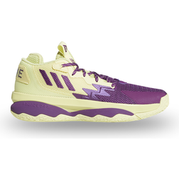 Adidas Kid's Dame 8 - Yellow Tint/Glory Purple/Signal Green