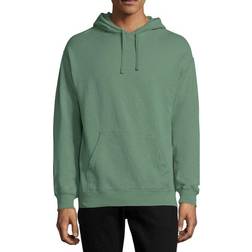 Hanes ComfortWash Garment Dyed Fleece Hoodie Sweatshirt Unisex - Cypress Green