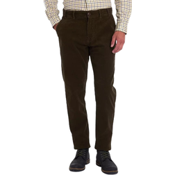 Barbour Neuston Stretch Corduroy Pants - Dark Olive