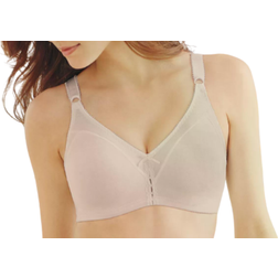 Bali Double Support Cotton Wirefree Bra - Soft Taupe