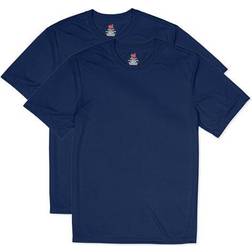 Hanes Sport Cool Dri Performance T-shirt 2-pack Men - Navy