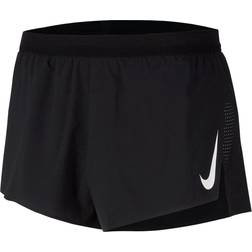 NIKE AeroSwift 5cm Running Shorts Men - Black/White