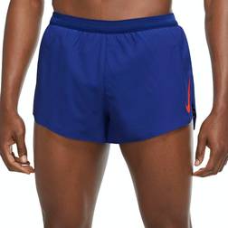 Nike AeroSwift 5cm Running Shorts Men - Deep Royal Blue/Bright Crimson