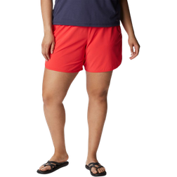 Columbia Women's Bogata Bay Stretch Shorts Plus - Red Hibiscus