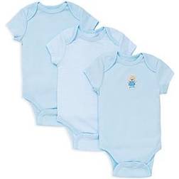 Little Me Cute Bear Bodysuits 3-pack - Blue Multi (LB804017N)