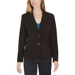 Anne Klein Two-Button Blazer - Black