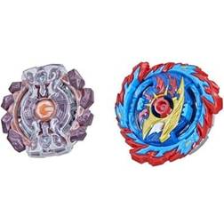 Hasbro Beyblade Burst Surge Speedstorm Mirage Helios H6 & Gaianon G6 Spinning Top Dual Pack