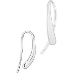 Bloomingdale's Fine Collection Wire Drop Earrings in 14K White Gold Exclusive