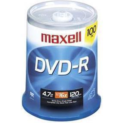 Maxell DVD-R 4.7GB 16x Spindle 100-Pack