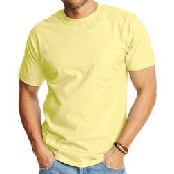 Hanes Beefy-T Pocket T-shirt Unisex - Yellow