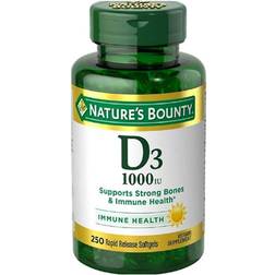 Natures Bounty Nature's Bounty Vitamin D3 1000 IU High Potency 200 Softgels