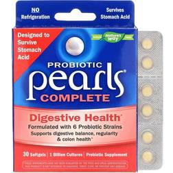 Enzymatic Therapy Nature's Way Probiotic Pearls Complete 1 billion CFUs 30 Softgels