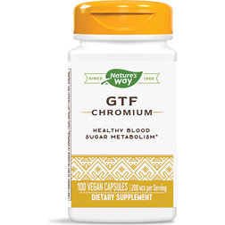 Natures Way GTF Chromium 100 Vegan Capsules 100 pcs