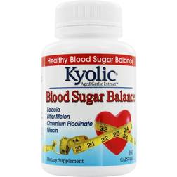 Kyolic Aged Garlic Extract Blood Sugar Balance 100 Capsules 100 Stk.