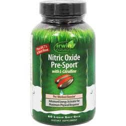 Irwin Naturals Nitric Oxide Pre-Sport 60 Softgels