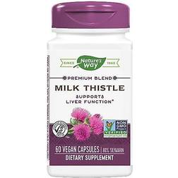 Natures Way Milk Thistle Standardized 60 Capsules 60 pcs