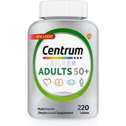 Centrum Silver Adults 50 Plus Multivitamin Tablets 220 Tablets