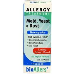BioAllers Allergy Treatment Mold Yeast Dust 1oz