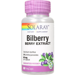 Solaray Bilberry 60 mg 60 VegCaps 60 Stk.