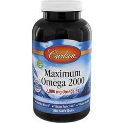 Carlson Labs Maximum Omega 2000 180 Softgels