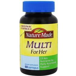 Nature Made Multi For Her 60 Softgels