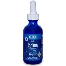 Trace Minerals Research Ionic Iodine Dietary Supplement 225 mcg 2 fl oz