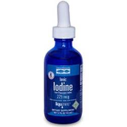Trace Minerals Research Jonisk Jodium 225 mcg 59 ml