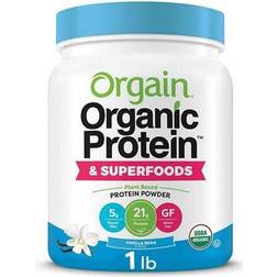 Orgain Organic Protein Superfoods Plant Based Protein Powder Vanilla 2.02 lb