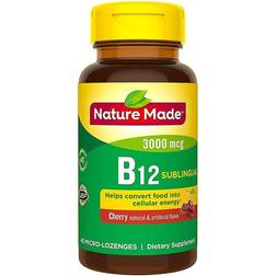 Nature Made Vitamine B12 Cerise Dissolution 3000 µg 40 Comprimés