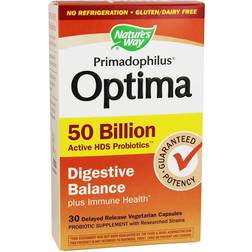 Natures Way Nature's Way Fortify Optima Daily Probiotic 50 Billion 30 Delayed-Release Vegetarian Capsules 30 pcs